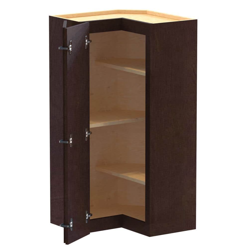 Newport 21 in. W x 12 in. D x 42 in. H Assembled Plywood Corner Wall Kitche