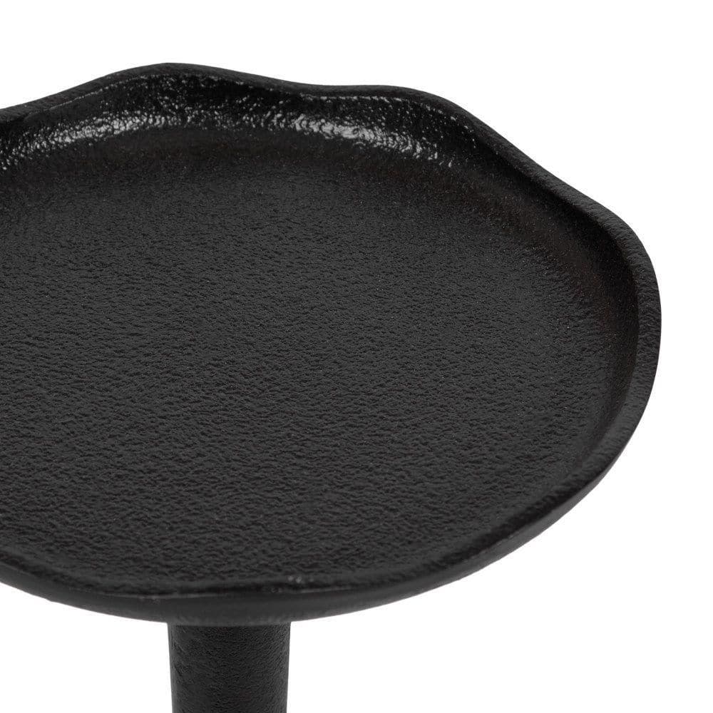 Alessia 8.00 in. Bronze Round Metal End Table - thumbnail 5