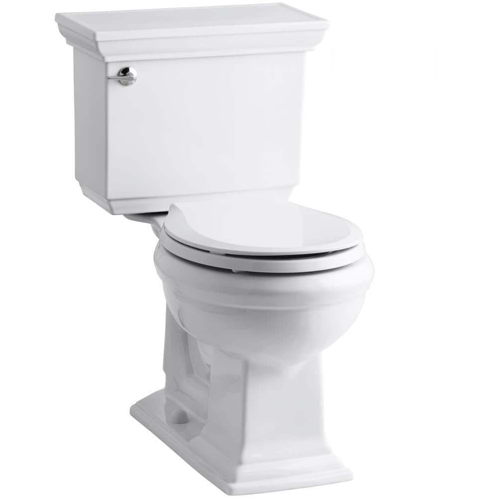 KOHLER Memoirs Stately 2-Piece 1.28 GPF Single Flush Round Toilet