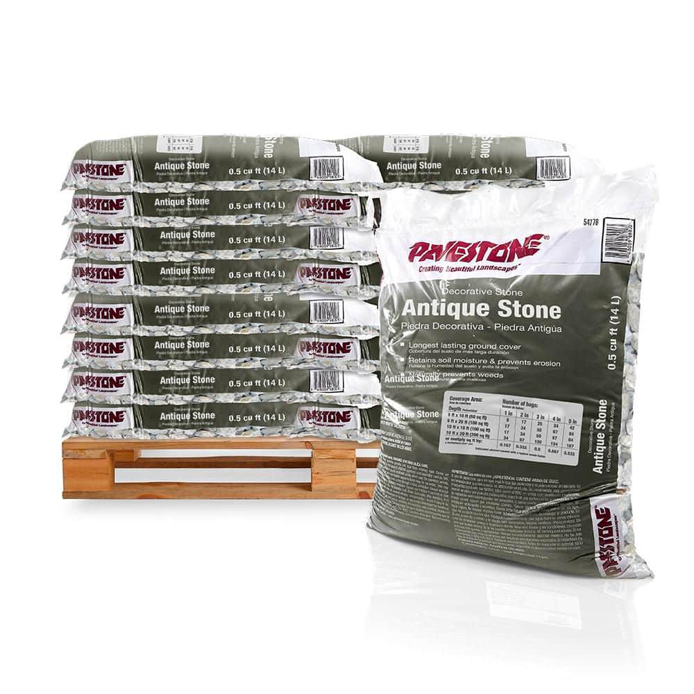 Pavestone 0.5 cu. ft. Antique Stone (64 Bags / 32 cu. ft. / Pallet