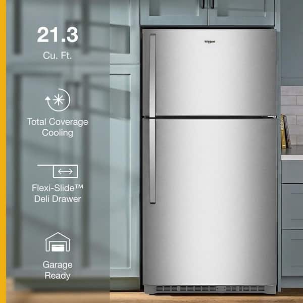 Whirlpool 33 in. 21.3 cu. ft. Freestanding Top Freezer