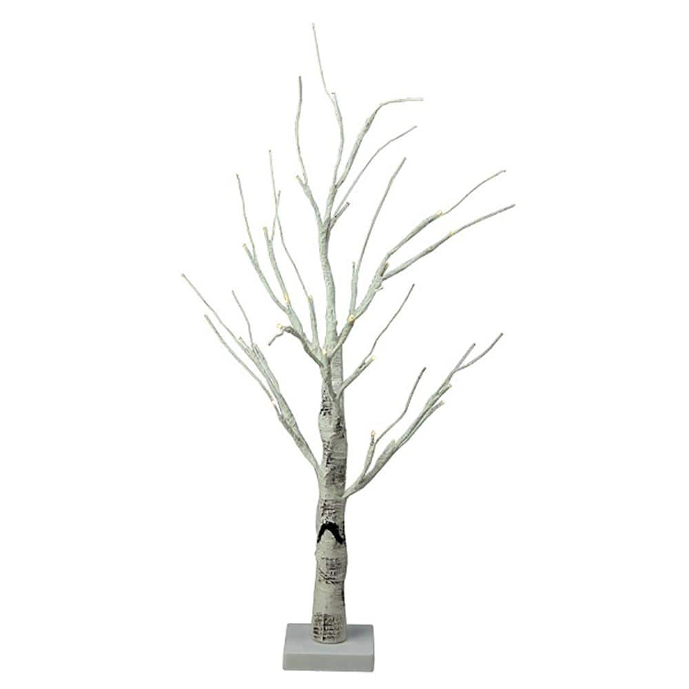 Northlight 24 in. Lighted Brown Birch Twig Artificial Christmas Tree ...