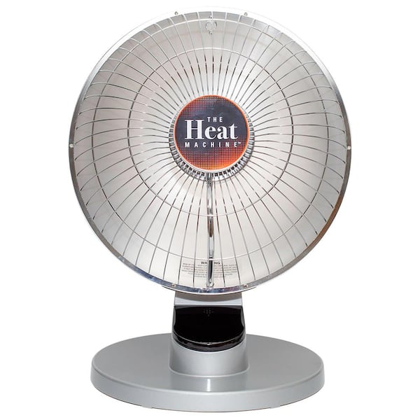 Photo 1 of 800-Watt Electric Ceramic Parabolic Space Heater. The GreenMade heat machine provides direct warmth that s adjustable to your personalized comfort level. The parabolic design efficiently concentrates heat without having to heat the whole room. Lightweight