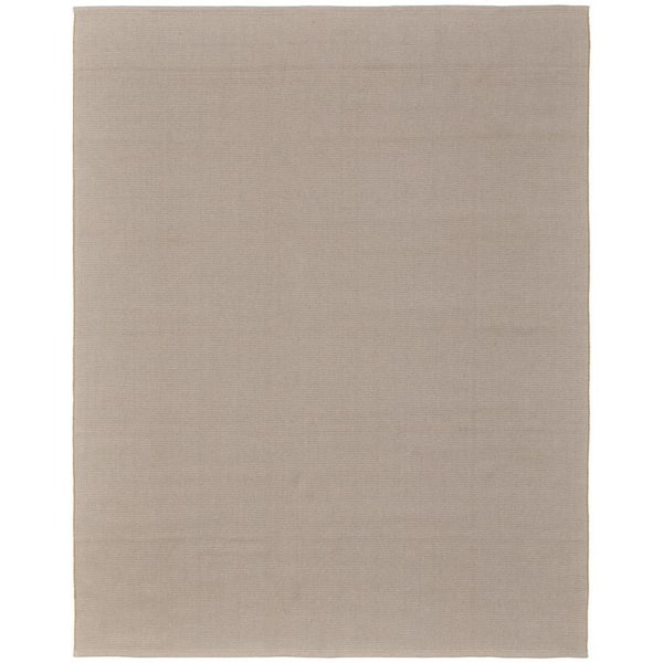 HomeRoots 10 ft. x 14 ft. Ivory, Tan Abstract Area Rug