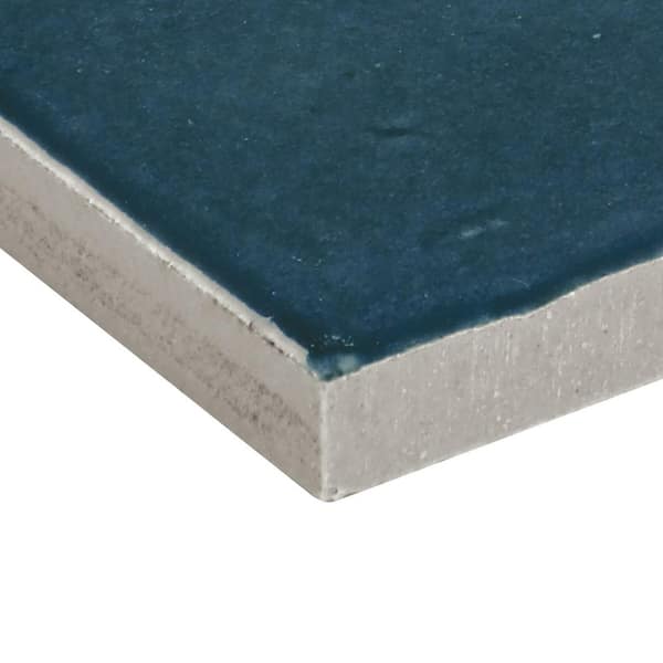 Marazzi Rice Blu 2 in. x 6 in. Glossy Porcelain Wall Tile (8.72 sq