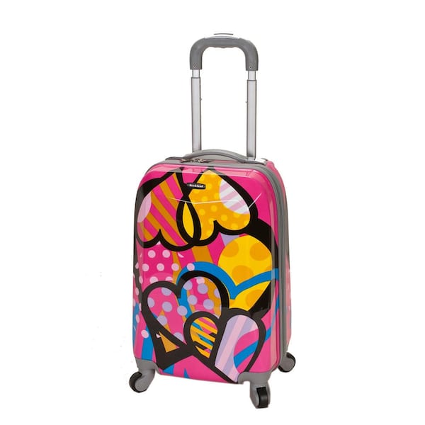 Rockland Vision 20 in. Love Hardside Carry-On Suitcase