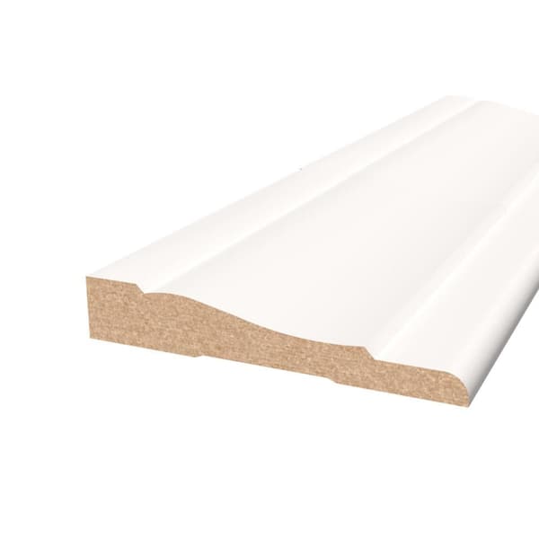 5/8 in. D x 3-1/4 in. W x 96 in. L Primed White MDF Casing Moulding