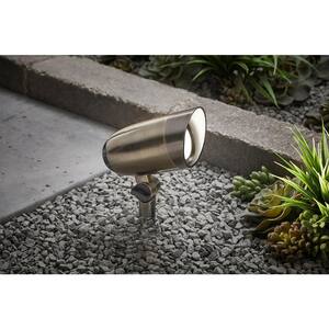 CE Low Voltage 12-Volt GunMetal Brass LED Spotlight with CCT Beam Angel, 10-Watt 740 Lumens