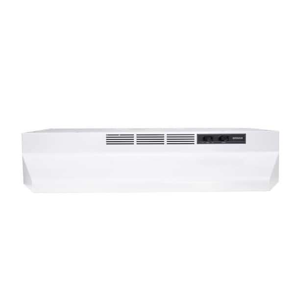 AR1 Series 30 in. 270 Max Blower CFM 4-Way Convertible Under-Cabinet Range  Hood with Light in Black