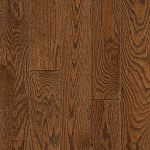 Take Home Sample - American Vintage Falcon Red Oak 5 in. x 7 in. Wirebrushed Solid Hardwood Flooring