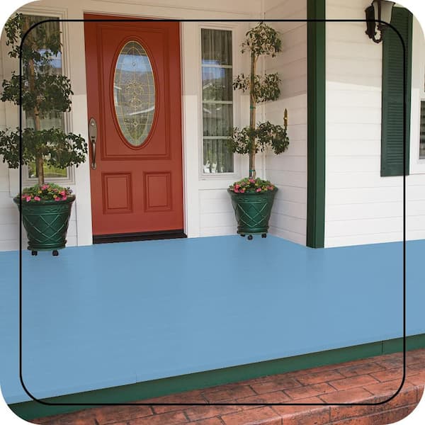 1 gal. #P510-3 Rhodes Gloss Enamel Interior/Exterior Porch and Patio Floor Paint