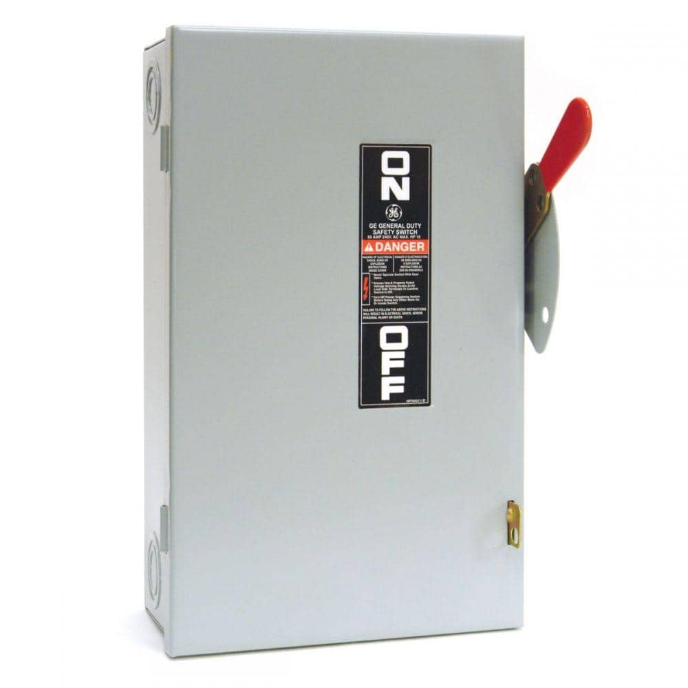 60 Amp 240-Volt Fusible Indoor General-Duty Safety Switch -  TG3222