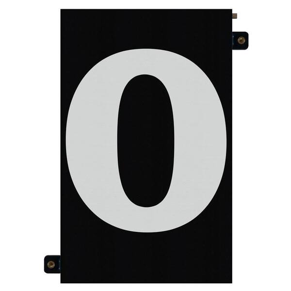 Enviromate Products 5 in. Modular LED Illuminated House Number 0