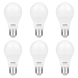 75-Watt Equivalent A19 Dimmable ENERGY STAR 90 CRI 220 Degree Beam Angle Medium E26 Base LED Light Bulb 4000K (6-Pack)