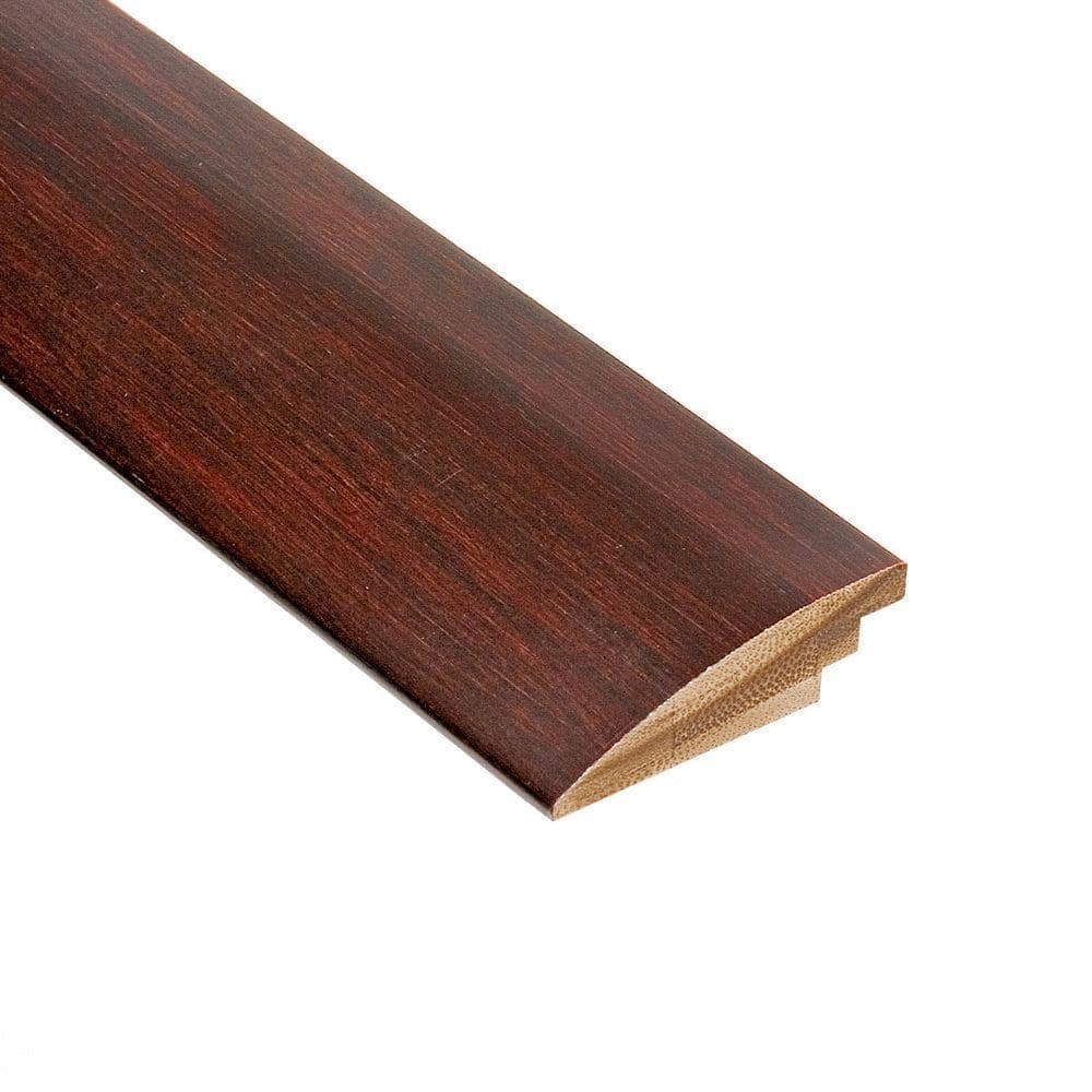 Horizontal Chestnut 9/16 in. Thick x 2 in. Wide x 78 in. Length Bamboo Hard Surface Reducer Molding -  HOMELEGEND, HL31HSR