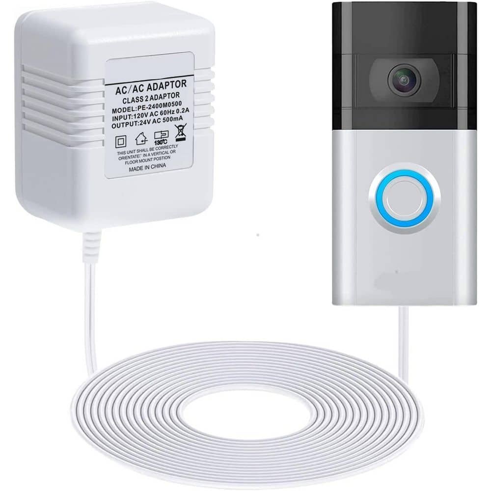 Doorbell Transformer 24V Adapter with 16.4 ft. C Wire Power Supply for Smart Video Doorbells price history on PriceWatchPro
