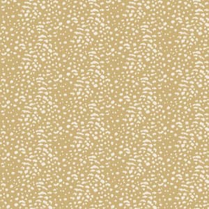 Ula Yellow Mustard Cheetah Spot Wallpaper