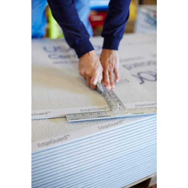 Usg Durock Brand 12 In X 32 In X 5 Ft Cement Board With Edgeguard-170579 - The Home Depot