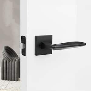 Canal Matte Black Bed/Bath Modern Door Handle (Privacy - Left Hand)