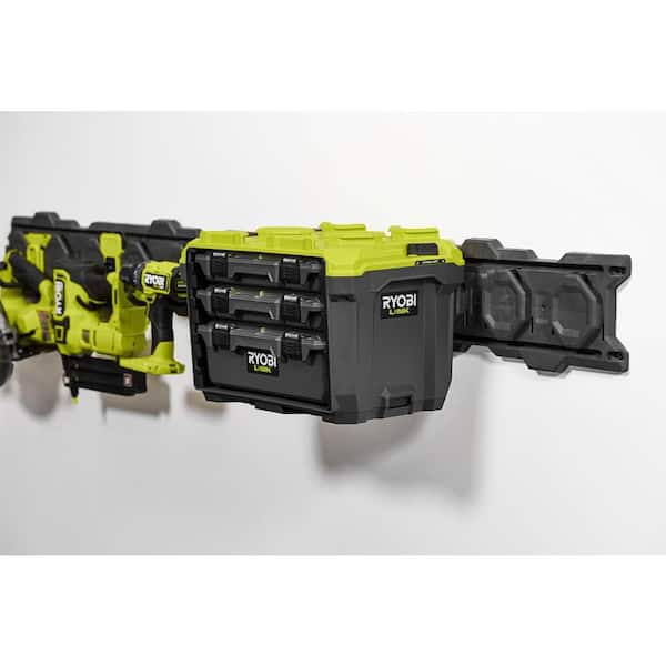 RYOBI LINK SlotBox Organizer Drawer Tool Box Kit STM313K - The