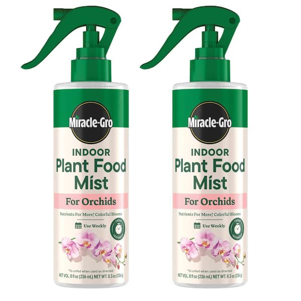 Indoor Plant Food Mist for Orchids 8 fl. oz. Orchid Plant Food (2-Pack)