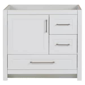 Craye 36 in. W x 22 in. D x 34 in. H Bath Vanity Cabinet without Top in White