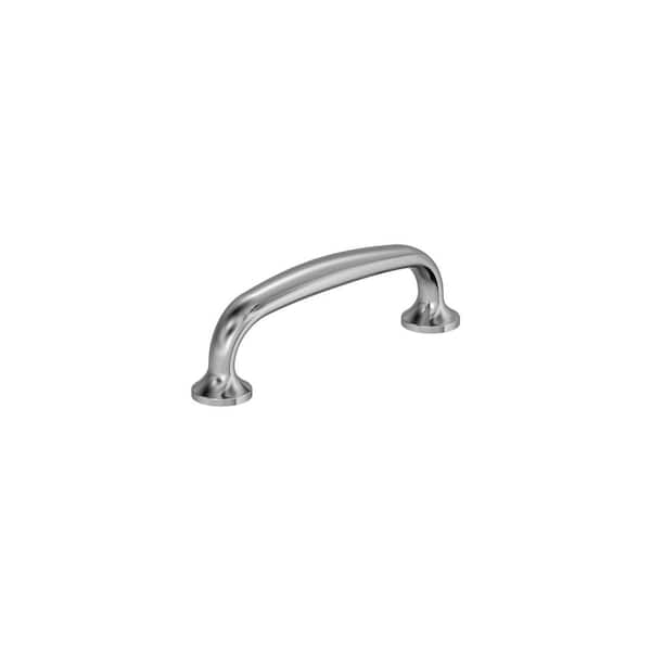 Amerock Renown 3 in. (76 mm) Center-to-Center Polished Chrome Cabinet Bar Pull (1-Pack)