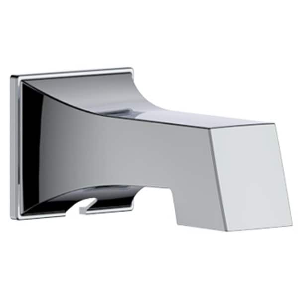 GIVING TREE 6 in. Classic Non-Diverter Tub Spout, Chrome