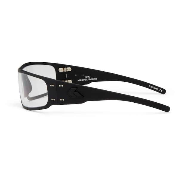 GATORZ Magnum Black Frame Anti-Fog Coating Photochromic Lenses MIL