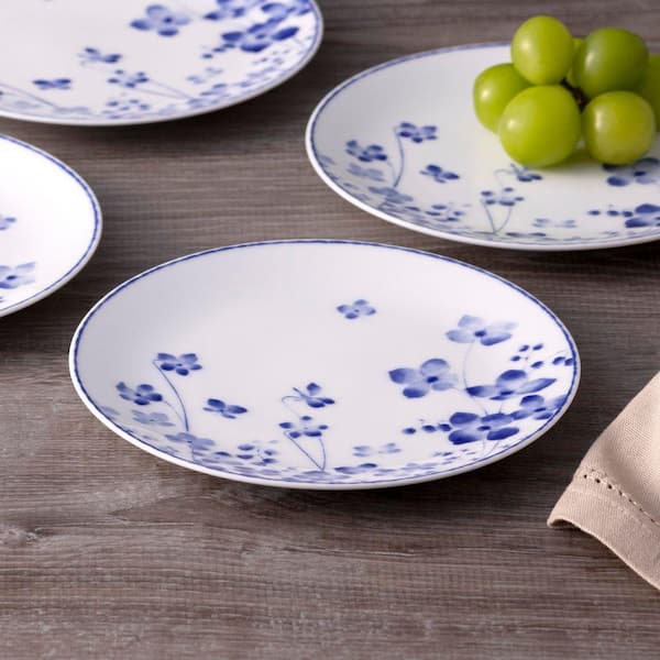 Noritake Noritake Bloomington Road Blue 6.25 in. (Blue) Porcelain