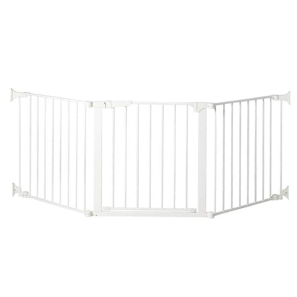 KidCo Custom Fit Auto Closing ConfigureGate Baby Gate with 30 in. Door, White