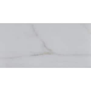Calacatta Gold 3 in. x 6 in. Polished Marble Floor and Wall Tile (5 sq. ft. / case)