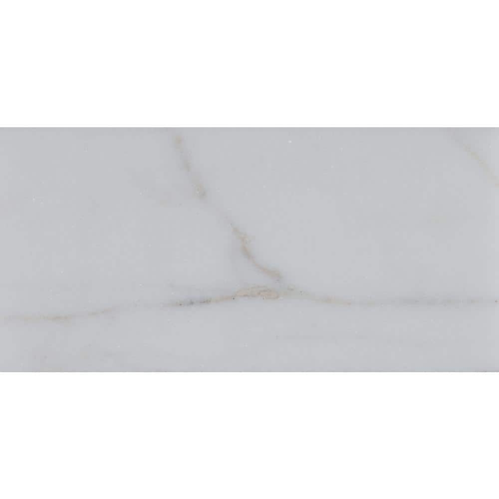 Take Home Tile Sample - Calacatta Gold 4 in. x 4 in. Polished Marble Floor and Wall Tile price history on PriceWatchPro