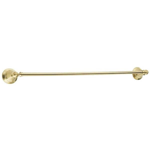 Pfister Conical 30 in. Towel Bar in Polished Brass-DISCONTINUED