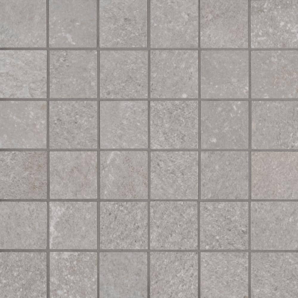 Brixstyle Glacier 2 in. Square 12 in. x 12 in. x 0.39 in. Matte Porcelain Mesh-Mounted Mosaic Tile (6 sq. ft./Case) price history on PriceWatchPro