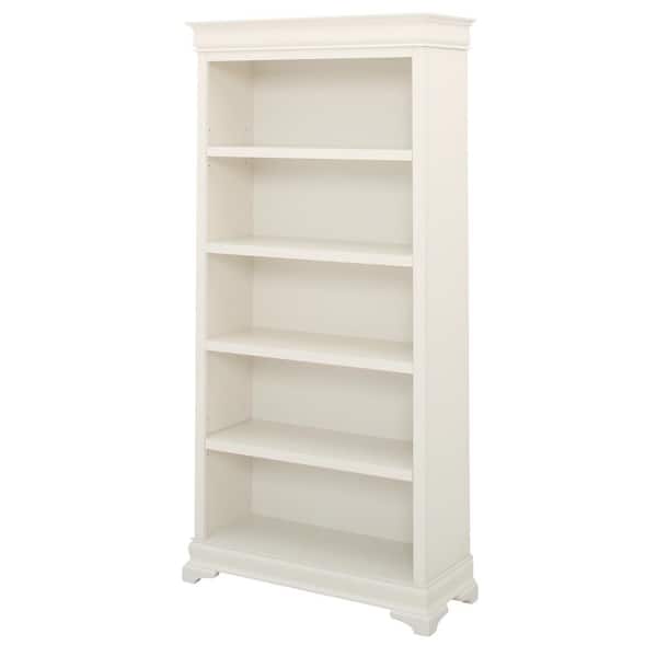 Home Decorators Collection 73 In Polar, Laurel Foundry Modern Farmhouse Marilee Library Bookcase