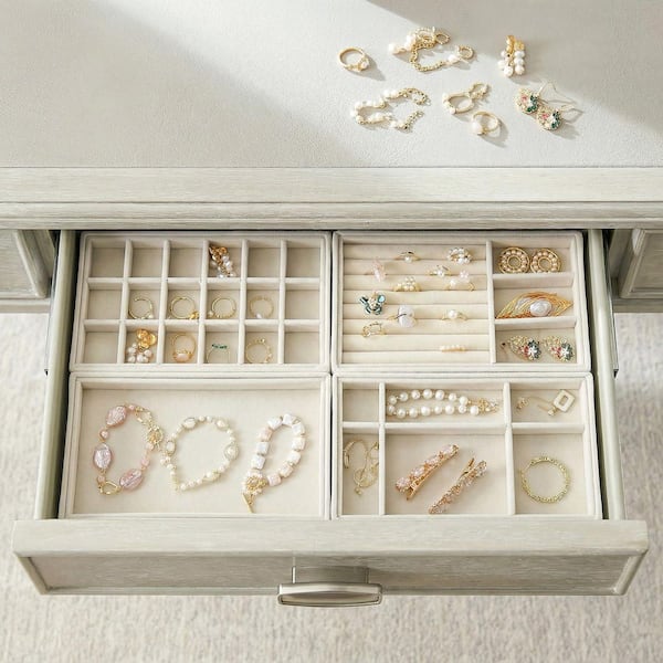 stackable jewelry storage case