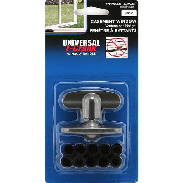 Prime-Line Universal, Bronze Tee-Crank Casement Window Handle (2