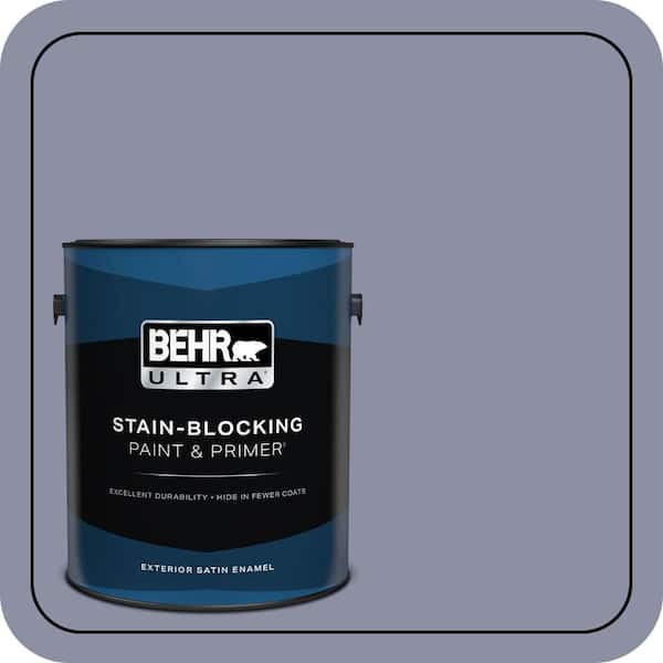 BEHR ULTRA 1 gal. #S550-4 Camelot Satin Enamel Exterior Paint & Primer