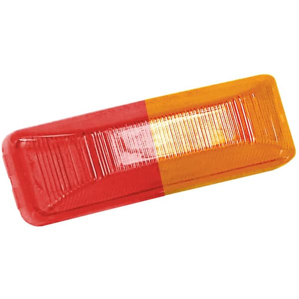 Blazer International 4 in. Amber and Red Rectangular Side/Clearance Marker