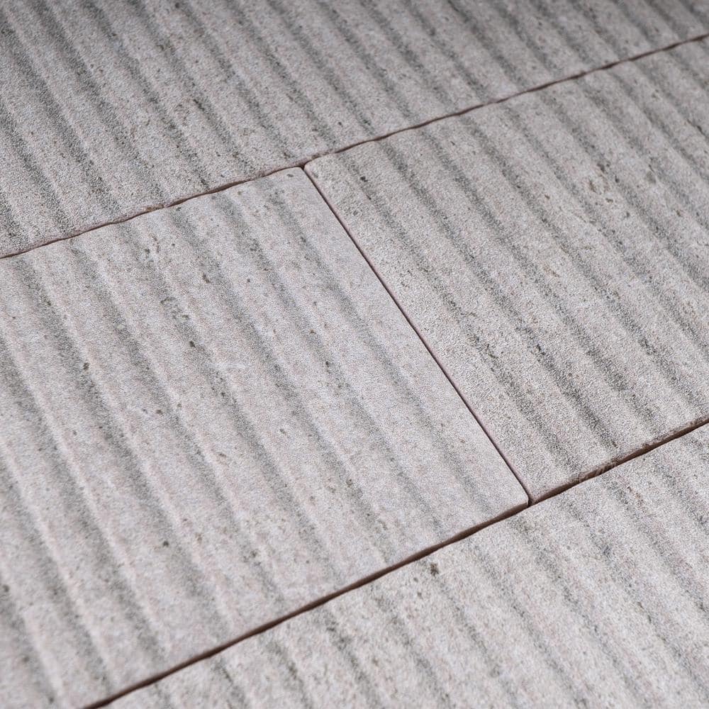 Gray 3x12 Matte Ceramic Brick Look Subway Wall Tile