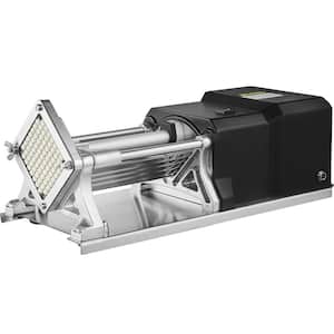 Electric French Fry Cutter Potato Chip Cutter Machine 110V 40W Stainless Steel Electric Potato Cutter Horizontal