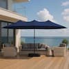 hedon patio umbrella side wall sun shade netting freeport park HDPE Cover Panel with 4-Side Grommets – Grey — Alion Outdoor Glatz Parasols Canopy Span:8' Easy install. Natural Cotton Scalloped 9