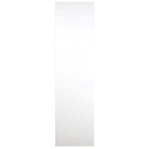 White 24x90x0.51 in. Pantry End Panel