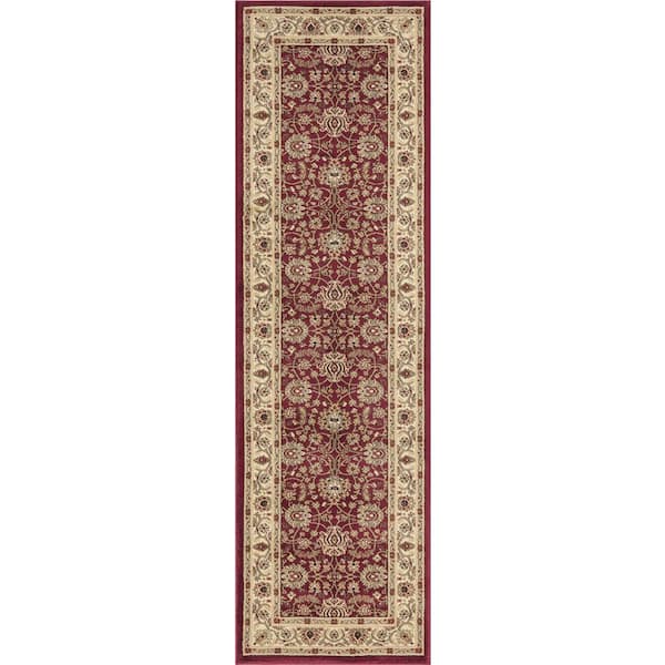 Ankara Mahal Red 2 ft. x 7 ft. Runner Rug
