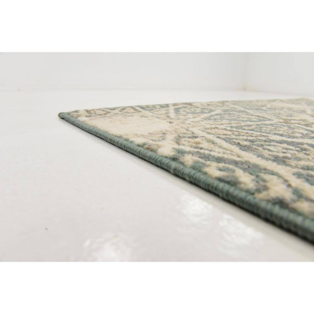 Tuareg Multi-Color Abstract Rectangular Synthetic Area Rug