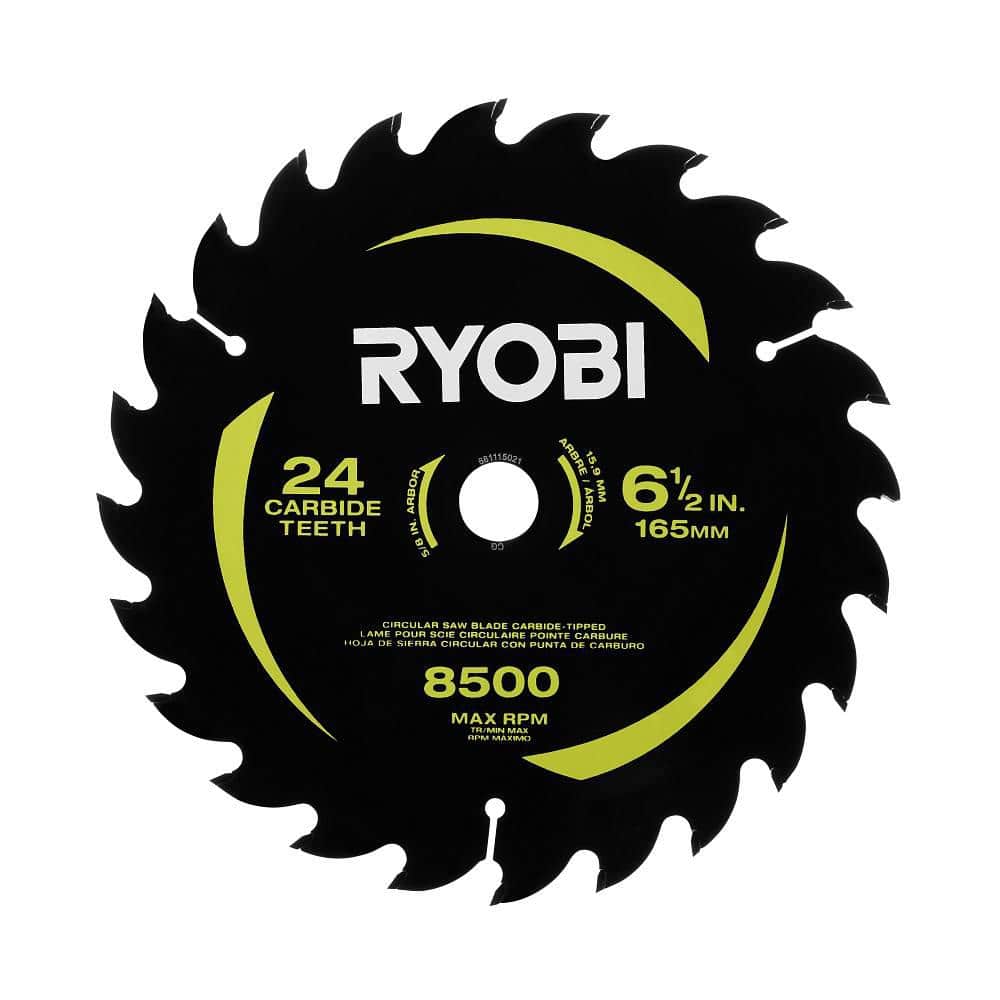RYOBI 6-1/2 in. 40T Track Saw Blade A066103 - The Home Depot