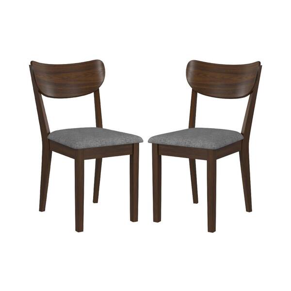 Hillsdale Furniture San Marino Side Dining Chair with Wood Back, Set of