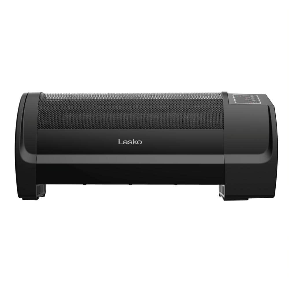 Lasko Black Ceramic Low Profile Electric Space Heater