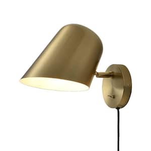 Culver Brushed Brass LED Sconce
